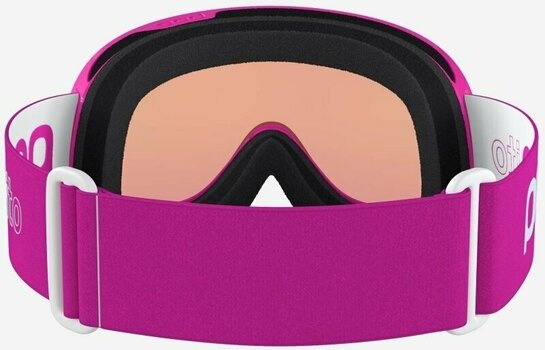 Óculos de esqui POC POCito Retina Fluorescent Pink Óculos de esqui (Apenas desembalado) - 3