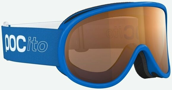 Ski Goggles POC POCito Retina Fluorescent Blue/Spektris Orange Ski Goggles - 4