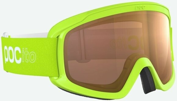 Ski Goggles POC POCito Opsin Fluorescent Yellow/Green/Spektris Orange Ski Goggles - 4