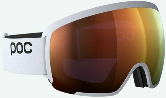 Ski Goggles POC Orb Clarity Hydrogen White/Spektris Orange Ski Goggles - 4