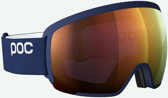 Ski Goggles POC Orb Clarity Lead Blue/Spektris Orange Ski Goggles - 4