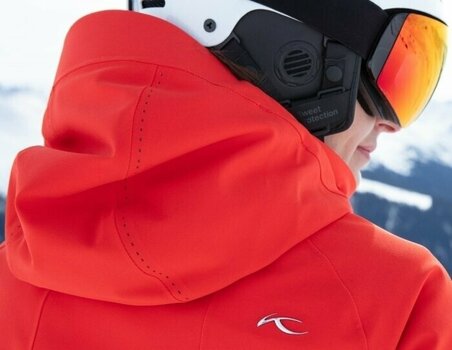 Ski Jacket Kjus Evolve Fiery Red 36 - 5
