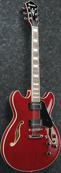 Halbresonanz-Gitarre Ibanez AS73-TCD Transparent Cherry Red - 4
