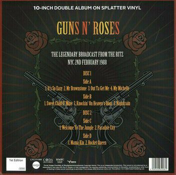 LP deska Guns N' Roses - Welcome To Paradise City (Orange Coloured) (2 x 10" Vinyl) - 7