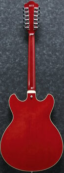 Semi-Acoustic Guitar Ibanez AS7312-TCD Transparent Cherry Red - 2