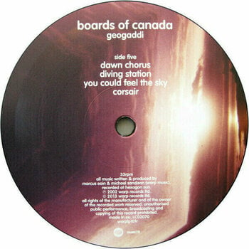 Disco in vinile Boards of Canada - Geogaddi (3 LP) - 3