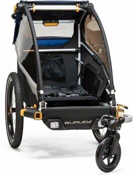 Cadeira/carrinho para criança Burley D'Lite Single Old School Blue Cadeira/carrinho para criança - 10