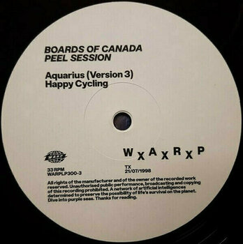 LP deska Boards of Canada - Peel Session (12" Vinyl EP) - 3