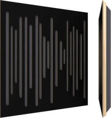 Absorpční dřevěný panel Vicoustic Wavewood Ultra Lite Black Matte Absorpční dřevěný panel - 1