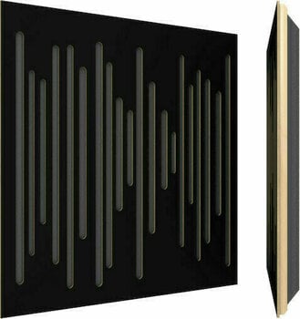 Apsorpcijska ploča od drve Vicoustic Wavewood Ultra Lite Black Matte - 2
