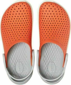 Детски обувки Crocs Kid's LiteRide Clog Tangerine/White 37-38 - 4