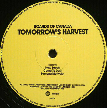 Disque vinyle Boards of Canada - Tomorrow's Harvest (2 LP) - 2