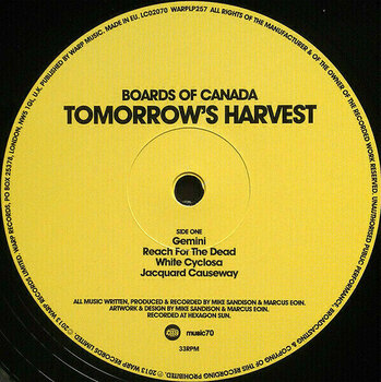 Vinyylilevy Boards of Canada - Tomorrow's Harvest (2 LP) - 5