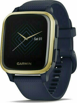 Smartwatch Garmin VENU SQ Music Navy/Light Gold - 2