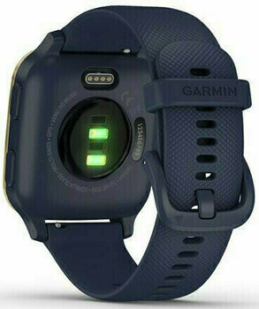 Smart hodinky Garmin VENU SQ Music Navy/Light Gold - 7