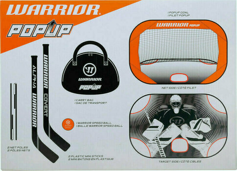 Bramka i siatka hokejowa Warrior Mini Pop Up Net Kit Bramka i siatka hokejowa - 5