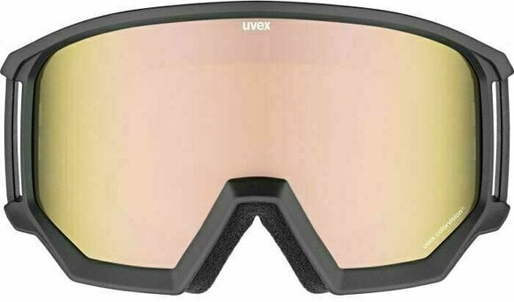 Skidglasögon UVEX Athletic CV Ski Black Mat/Mirror Rose/CV Orange Skidglasögon - 2