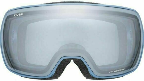 Ski-bril UVEX Compact FM Lagune Mat/Mirror Silver Ski-bril (Zo goed als nieuw) - 6
