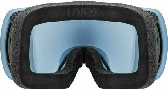 Okulary narciarskie UVEX Compact FM Lagune Mat/Mirror Silver Okulary narciarskie (Jak nowe) - 7
