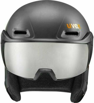 Casco de esquí UVEX Hlmt 700 Visor Dark Slate Orange 55-59 cm Casco de esquí - 3