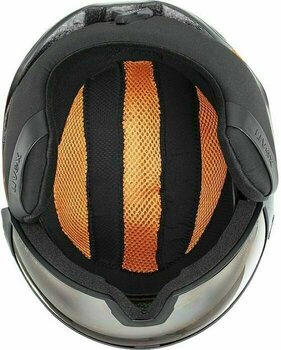 Lyžařská helma UVEX Hlmt 700 Visor Dark Slate Orange 55-59 cm Lyžařská helma - 6