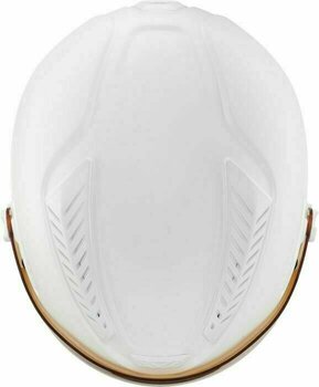 Lyžařská helma UVEX Hlmt 600 Visor All White 53-55 cm Lyžařská helma - 4