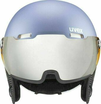 Каска за ски UVEX Hlmt 500 Visor Dust Blue Mat 52-55 cm Каска за ски - 3