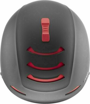 Ski Helmet UVEX Legend Pro Black/Red Mat 55-59 cm Ski Helmet - 3