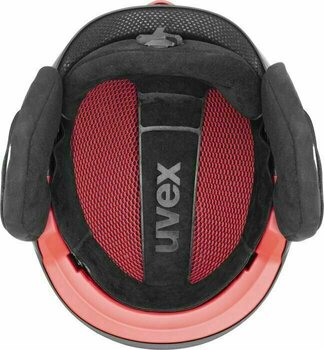 Ski Helmet UVEX Legend Pro Black/Red Mat 55-59 cm Ski Helmet - 5