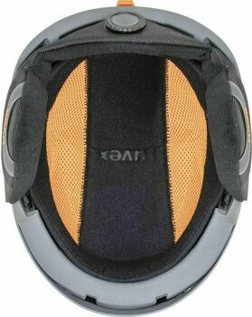 Lyžařská helma UVEX Ultra Dark Slate Orange 59-62 cm Lyžařská helma - 5