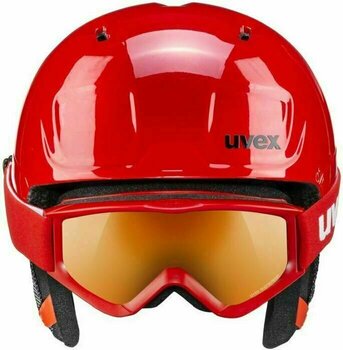 Lyžařská helma UVEX Heyya Set Red Black 51-55 cm Lyžařská helma - 2