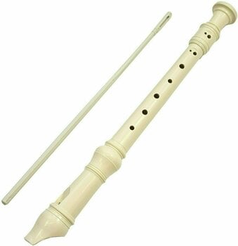 Sopránová zobcová flauta Planet Music DP129 Sopránová zobcová flauta C Biela - 2