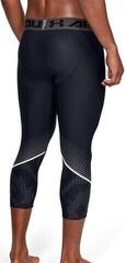 Tekaške hlače 3/4 Under Armour HeatGear Armour 3/4 Legging Nov2 Black S Tekaške hlače 3/4 - 1