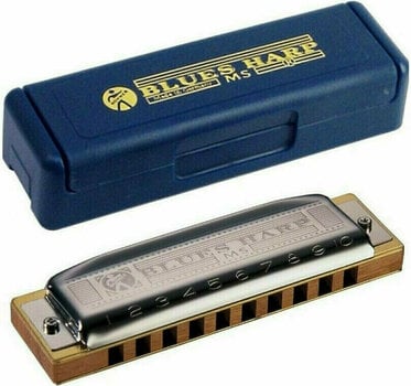 Diatonic harmonica Hohner Blues Harp MS C - 3