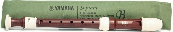Flet prosty sopranowy Yamaha YRS 312 BIII Flet prosty sopranowy C Beżowy-Brązowy - 2