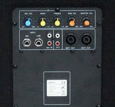 Prenosný ozvučovací PA systém Ibiza Sound Cube 1812 Prenosný ozvučovací PA systém - 4