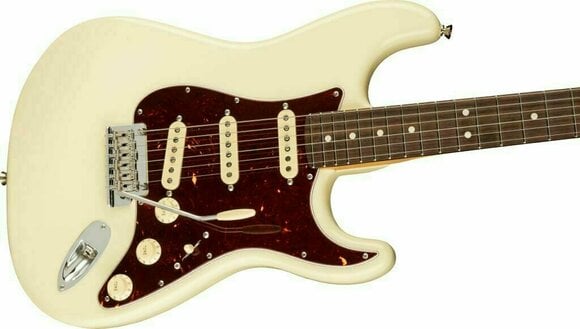 Elektrische gitaar Fender American Professional II Stratocaster RW Olympic White - 3