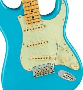 Elektromos gitár Fender American Professional II Stratocaster MN Miami Blue - 4