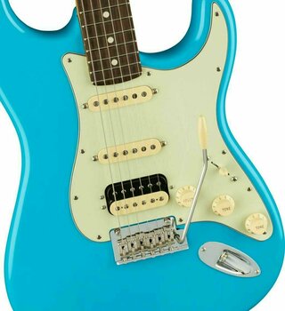 Електрическа китара Fender American Professional II Stratocaster RW HSS Miami Blue - 4