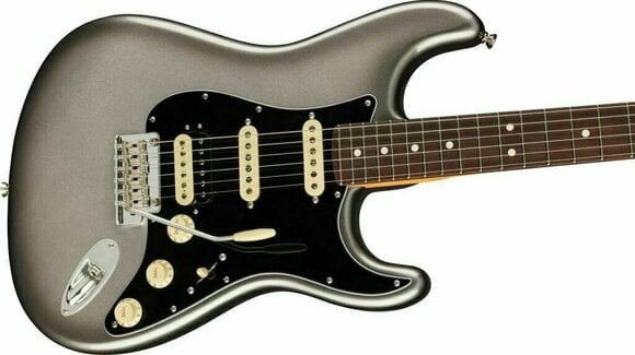 E-Gitarre Fender American Professional II Stratocaster RW HSS Mercury (Neuwertig) - 3