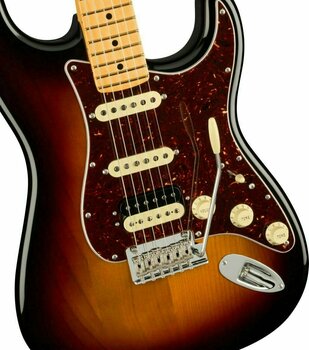 Elektrická kytara Fender American Professional II Stratocaster MN HSS 3-Tone Sunburst - 4