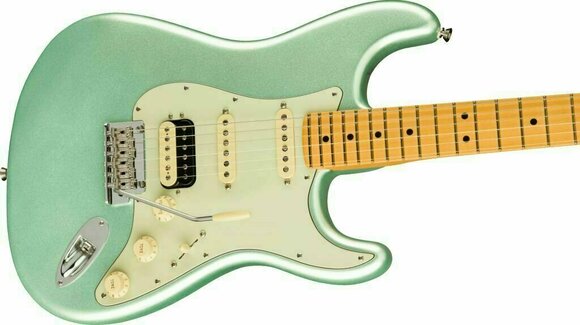Guitare électrique Fender American Professional II Stratocaster MN HSS Mystic Surf Green - 3
