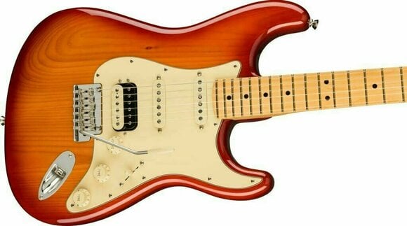 Elektrische gitaar Fender American Professional II Stratocaster MN HSS Sienna Sunburst - 3