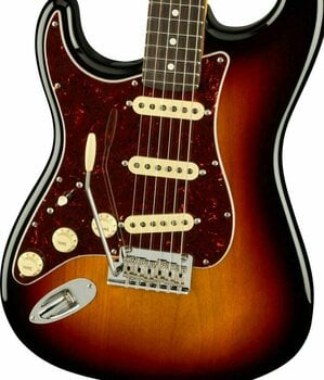Elektromos gitár Fender American Professional II Stratocaster RW LH 3-Tone Sunburst (Használt ) - 4