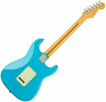 Elektromos gitár Fender American Professional II Stratocaster RW LH Miami Blue - 2