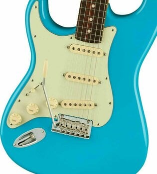 Elektromos gitár Fender American Professional II Stratocaster RW LH Miami Blue - 4