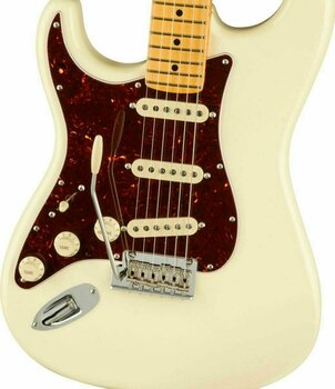 Elektrická gitara Fender American Professional II Stratocaster MN LH Olympic White - 4