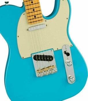 Elektrische gitaar Fender American Professional II Telecaster MN Miami Blue - 4