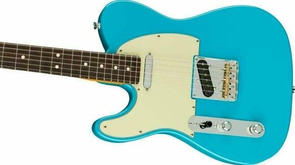 Elektrische gitaar Fender American Professional II Telecaster RW Miami Blue - 3