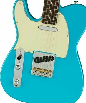 Elektrische gitaar Fender American Professional II Telecaster RW Miami Blue - 4